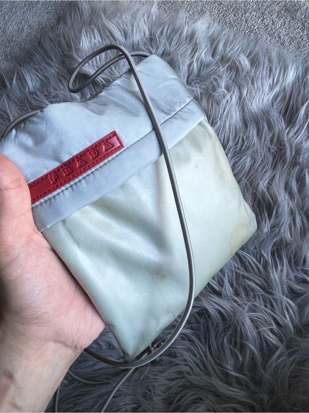 Authentic Prada nylon vintage crossbody bag